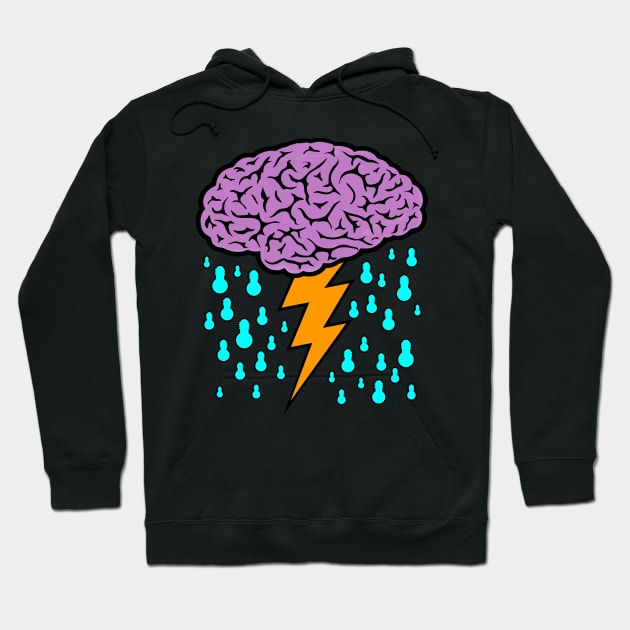 Brainstorm Hoodie by DavesTees